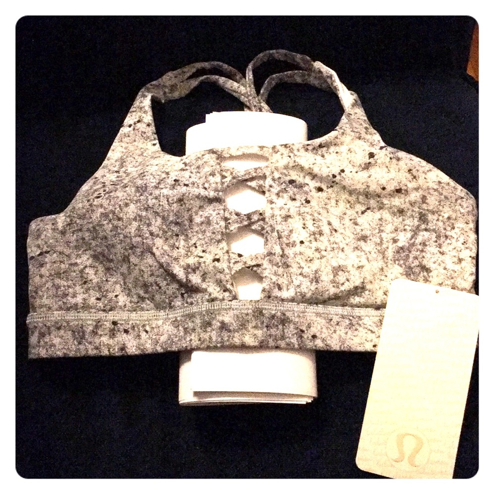 NWT Lulu Special Edition Energy Bra Size 6 Laced
